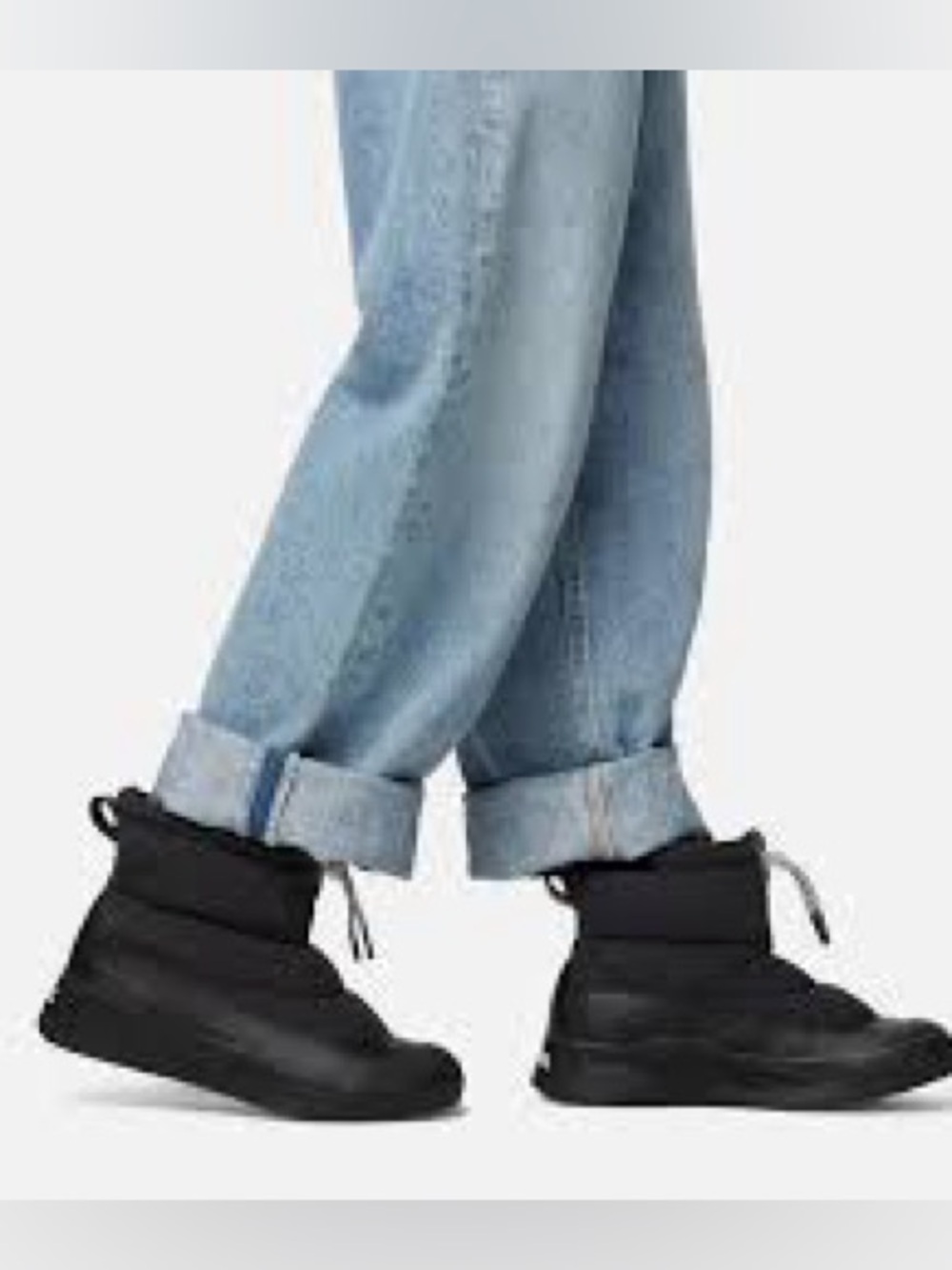 Sorel OUT N ABOUT IV Puffy Waterproof Black Winter Boots Size 8.5